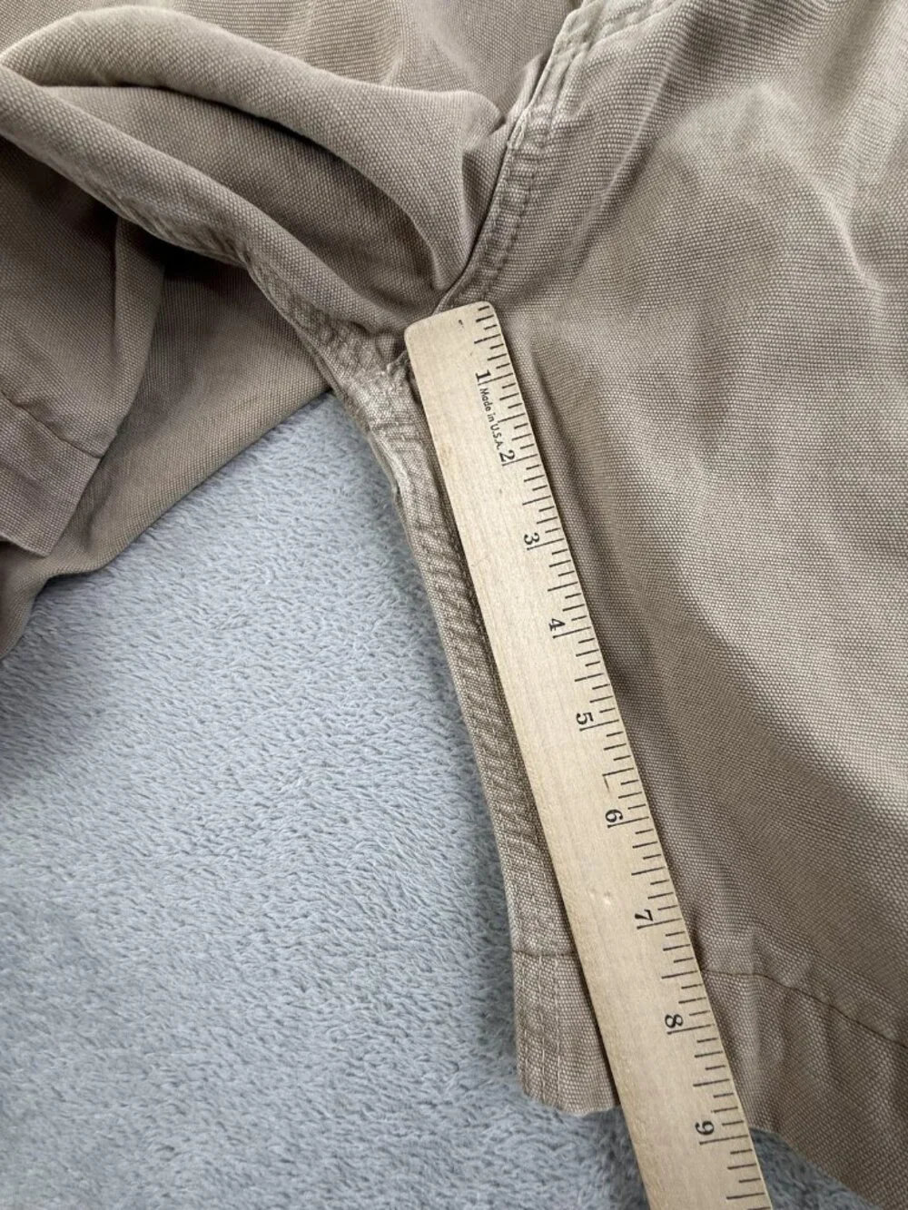 Vintage Carhartt Cargo Shorts Mens 42 Brown Canvas Utility Workwear Relaxed Fit